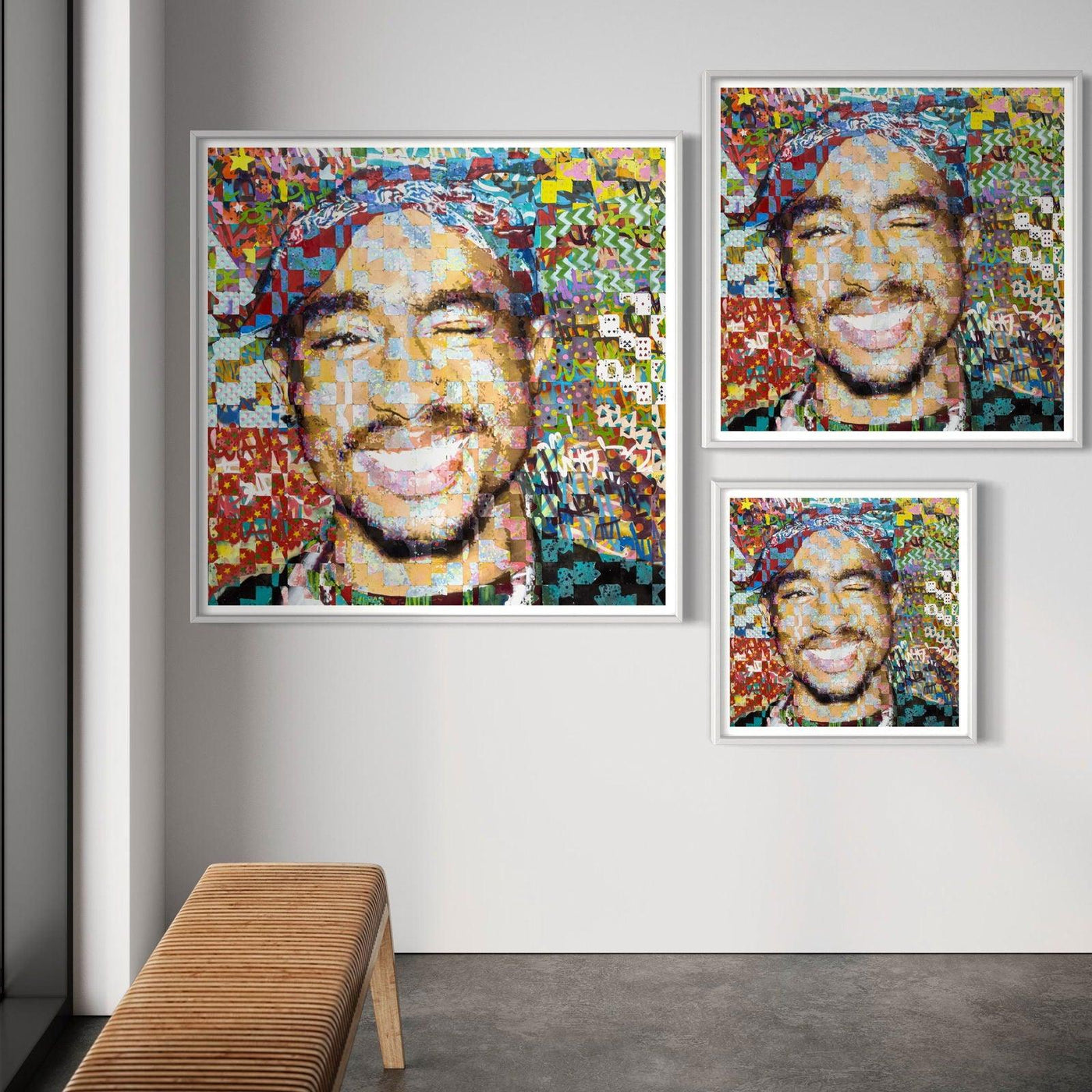 2 Pac's Smile Limited Edition-Giclée Print - Spencer Couture