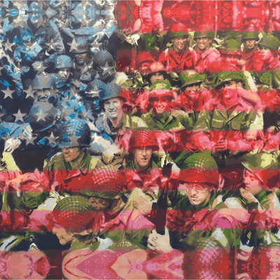 A Heros Flag - Giclée Print - Spencer Couture