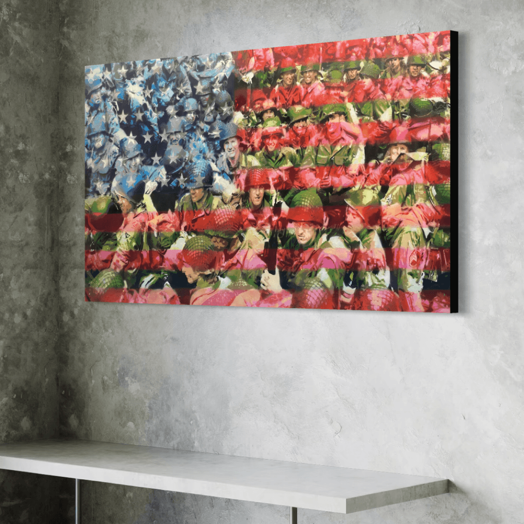 A Heros Flag - Original - Spencer Couture