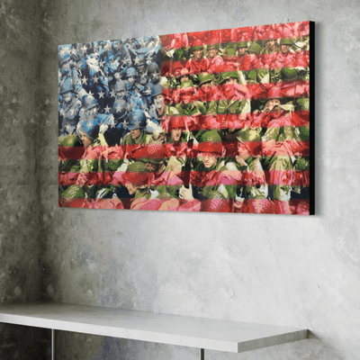 A Heros Flag - Original - Spencer Couture