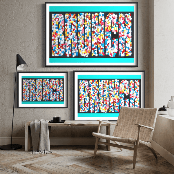 BRUNCH - Limited Edition Street Art Print by Spencer Couture