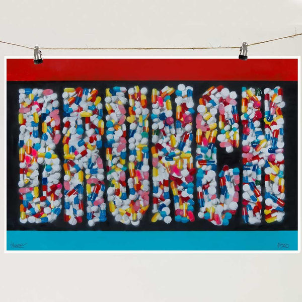 BRUNCH - Limited Edition Street Art Print by Spencer Couture
