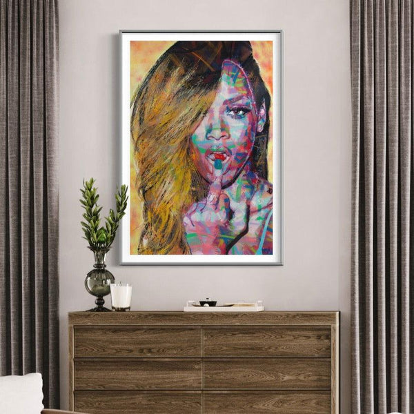 Bad Girl Riri - Limited Edition Street Art Print by Spencer Couture