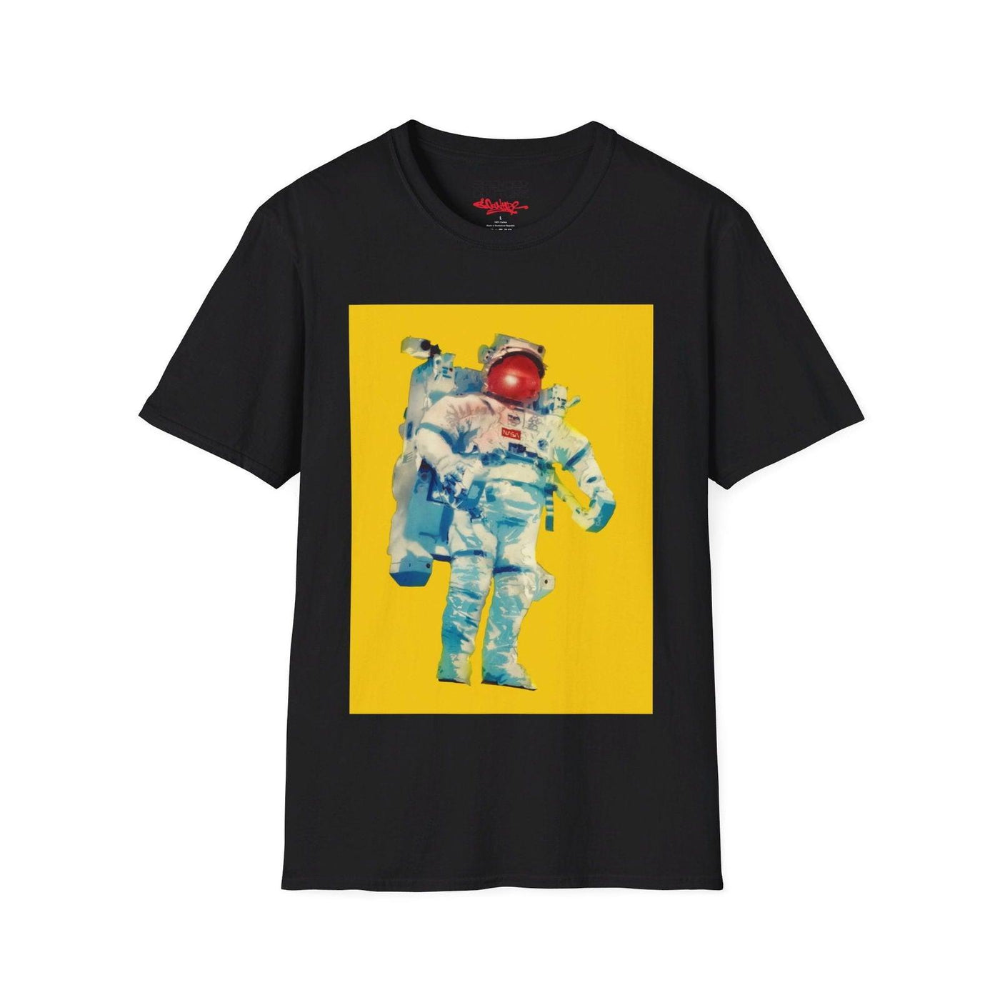 Blue Astronaut Artist T-Shirt - Spencer Couture