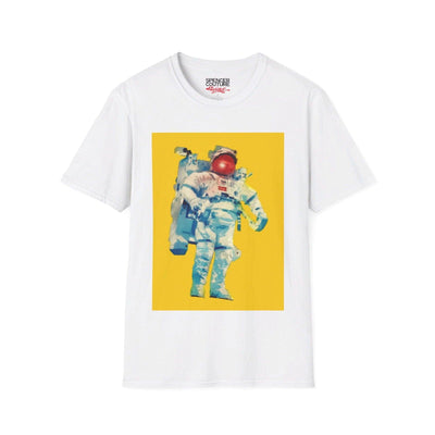 Blue Astronaut Artist T-Shirt - Spencer Couture