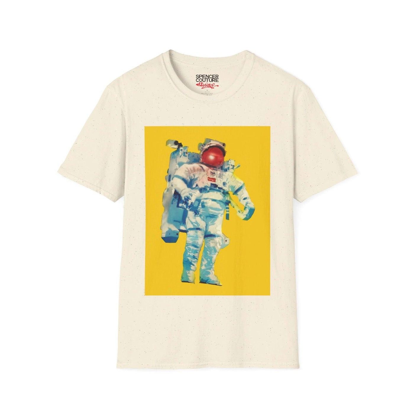 Blue Astronaut Artist T-Shirt - Spencer Couture