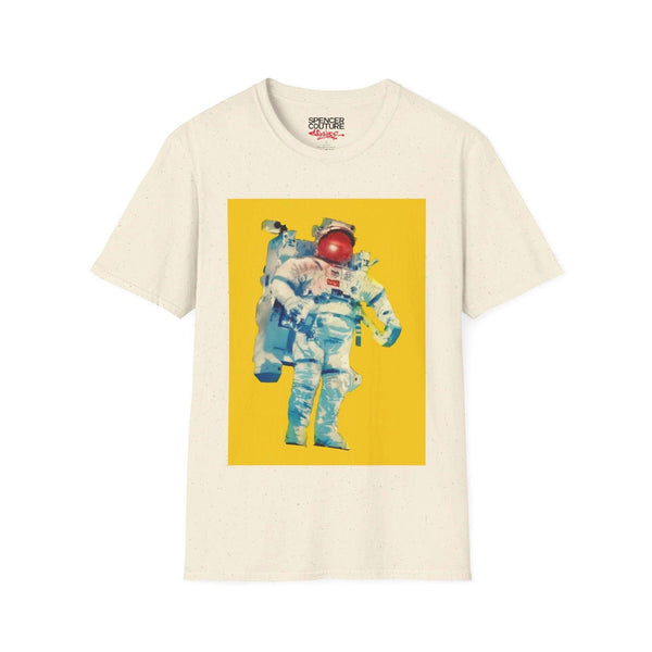 Blue Astronaut Artist T-Shirt