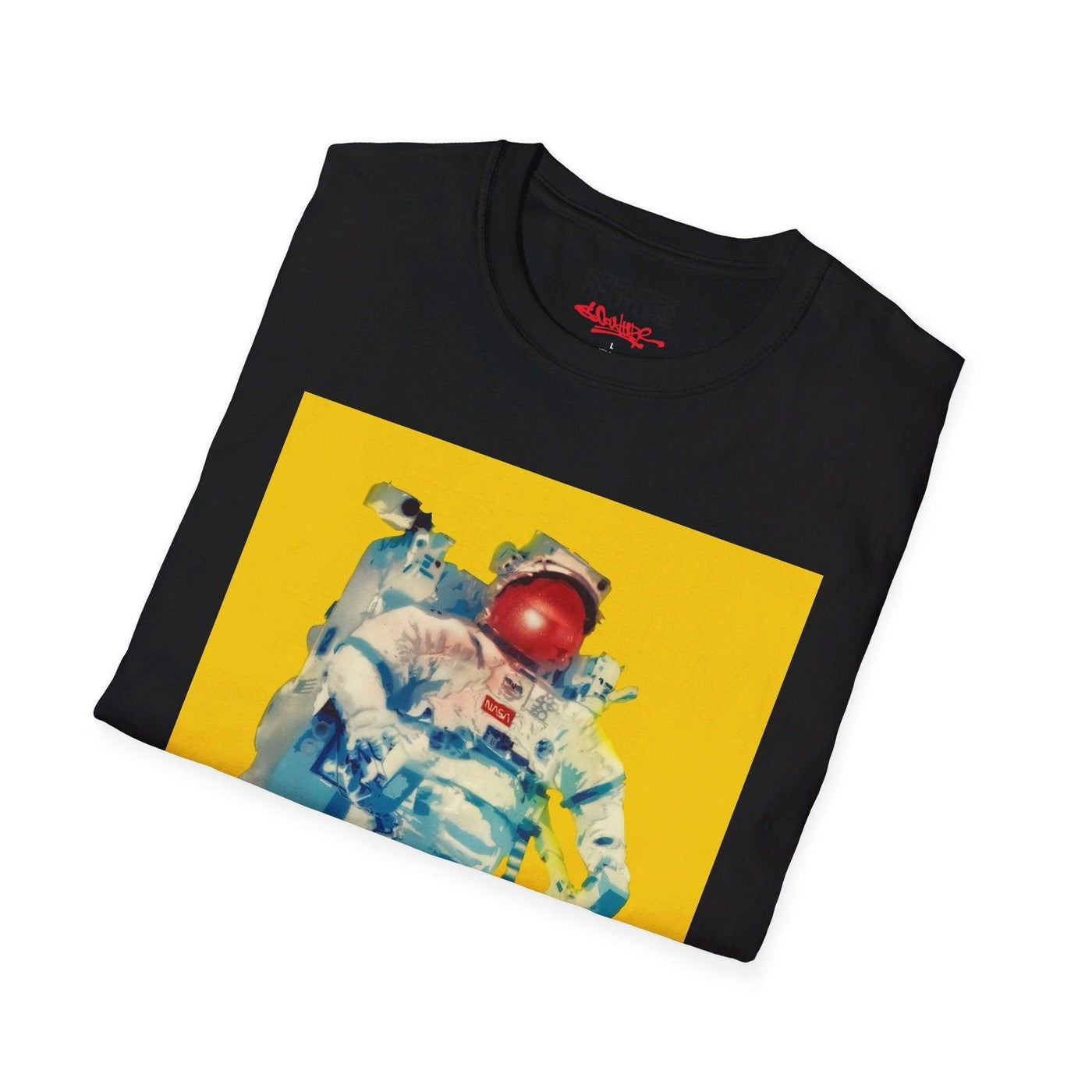 Blue Astronaut Artist T-Shirt - Spencer Couture