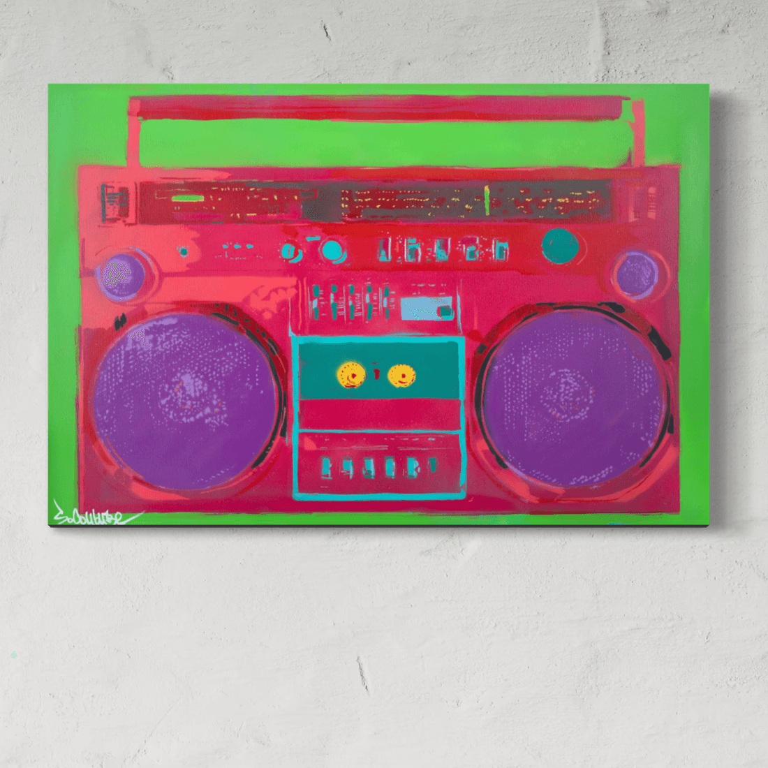 Boom Boxes - Original - Spencer Couture