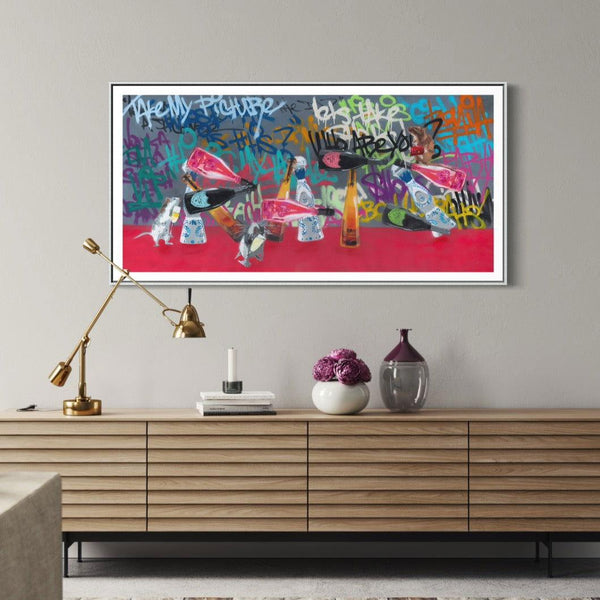 Bottle Rats - Limited Edition Street Art Print by Spencer Couture