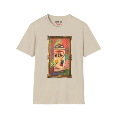 Cans on Cans Multi Color Artist T-Shirt - Spencer Couture