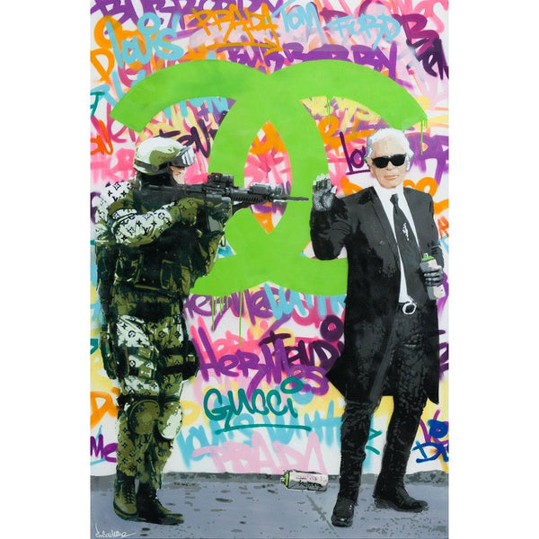 Chill Louis - Limited Edition Street Art Print by Spencer Couture