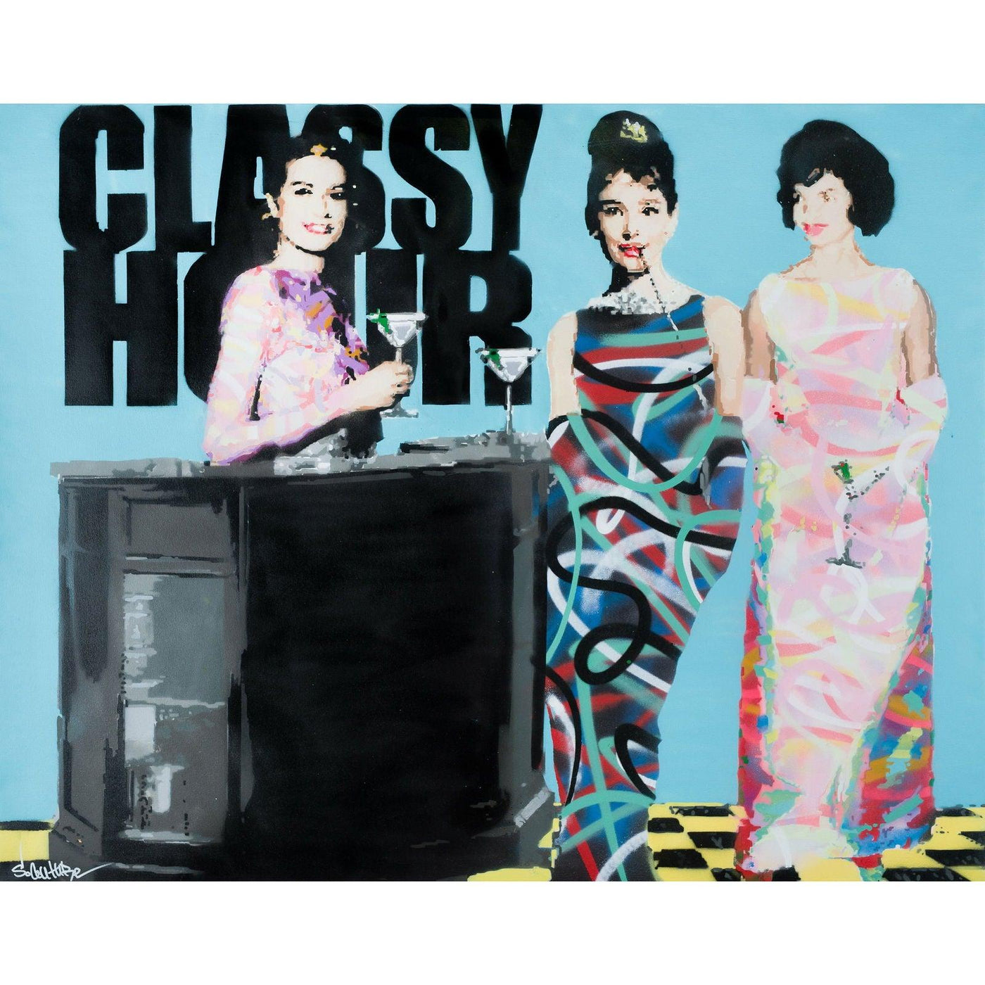 Classy Hour - Giclée Print - Spencer Couture