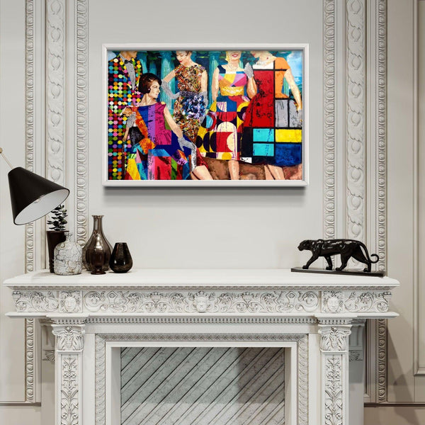 Cocktail Party - Limited Edition Street Art Print by Spencer Couture