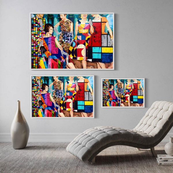 Cocktail Party - Limited Edition Street Art Print by Spencer Couture