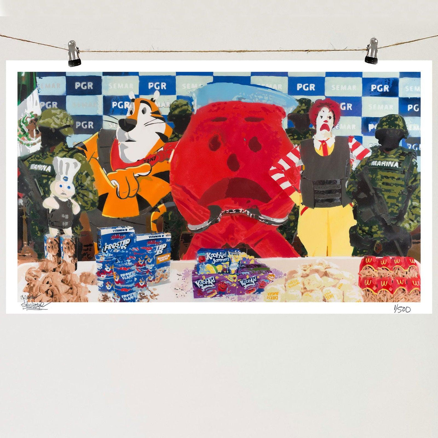 Corporate Cartel - Giclée Print - Spencer Couture