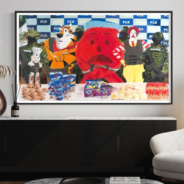 Corporate Cartel - Limited Edition Street Art Print by Spencer Couture