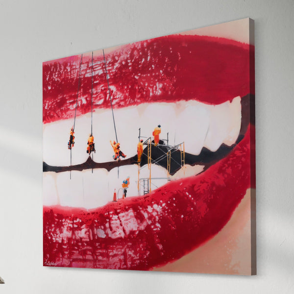 Dental Work - Limited Edition Street Art Print by Spencer Couture