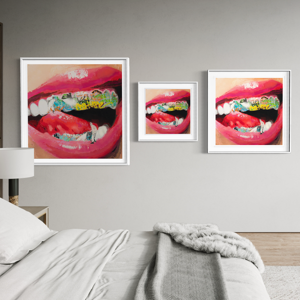 Dirty Mouth- Limited Edition Street Art Print by Spencer Couture