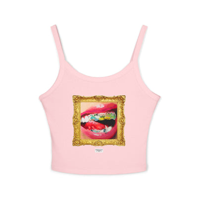 Dirty Mouth Women's Spaghetti Strap Tank Top - Spencer Couture