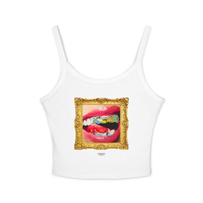 Dirty Mouth Women's Spaghetti Strap Tank Top - Spencer Couture