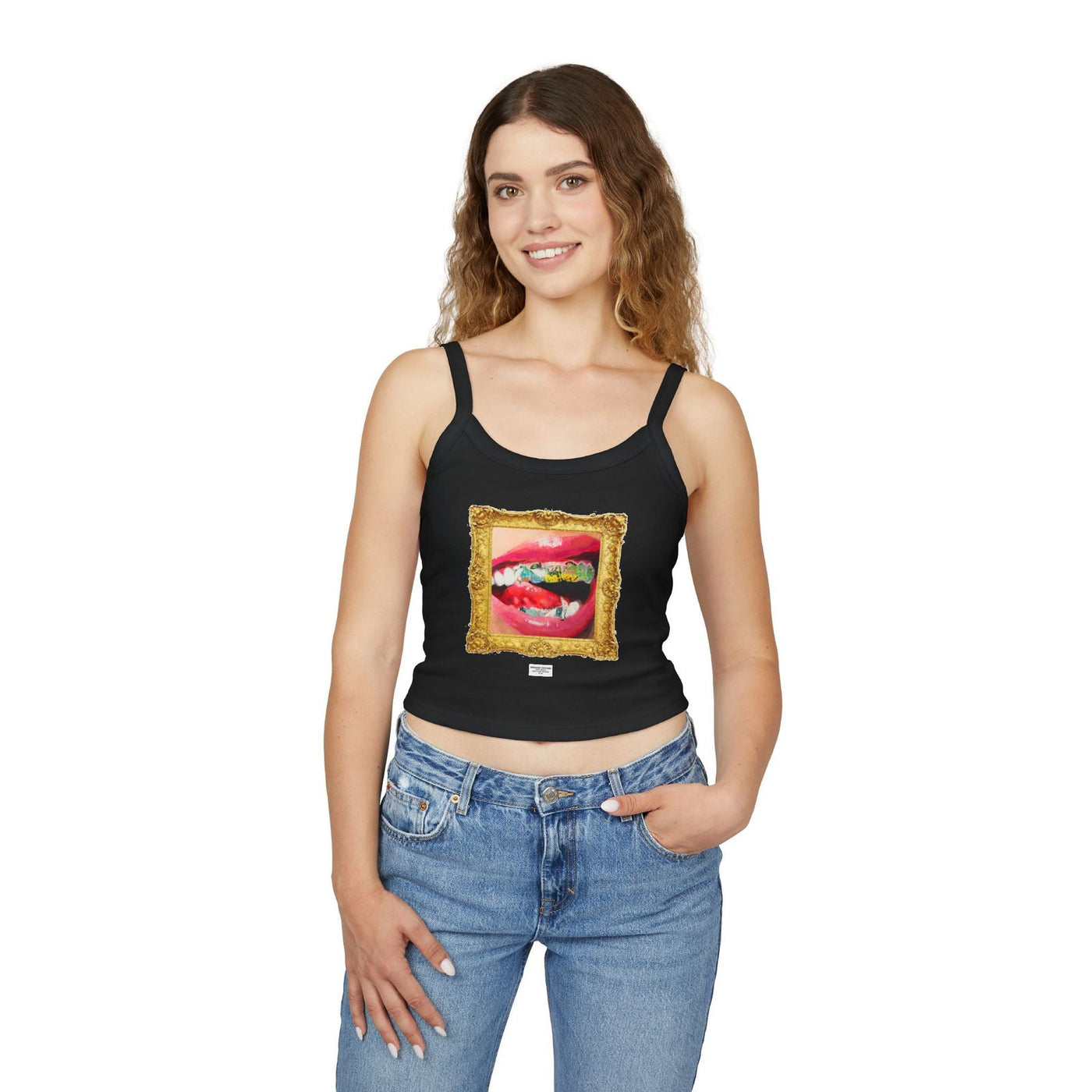 Dirty Mouth Women's Spaghetti Strap Tank Top - Spencer Couture