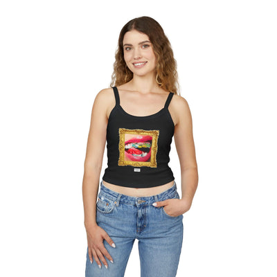 Dirty Mouth Women's Spaghetti Strap Tank Top - Spencer Couture