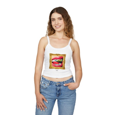 Dirty Mouth Women's Spaghetti Strap Tank Top - Spencer Couture
