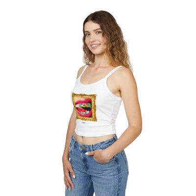 Dirty Mouth Women's Spaghetti Strap Tank Top - Spencer Couture