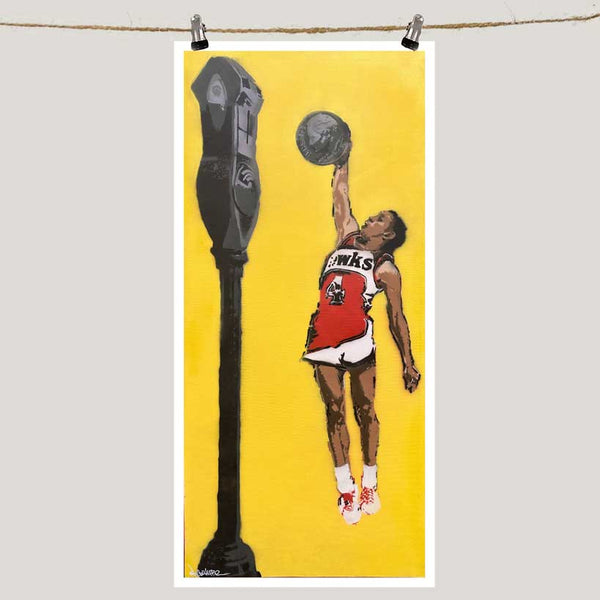 Dunkin' Dimes - Limited Edition Street Art Print by Spencer Couture