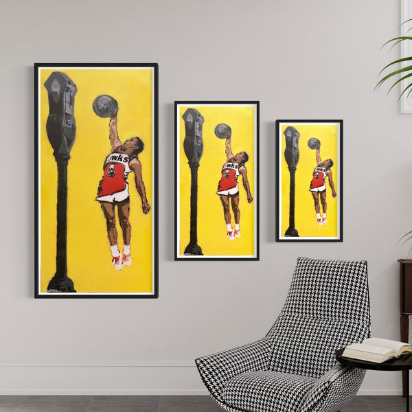Dunkin' Dimes - Limited Edition Street Art Print by Spencer Couture