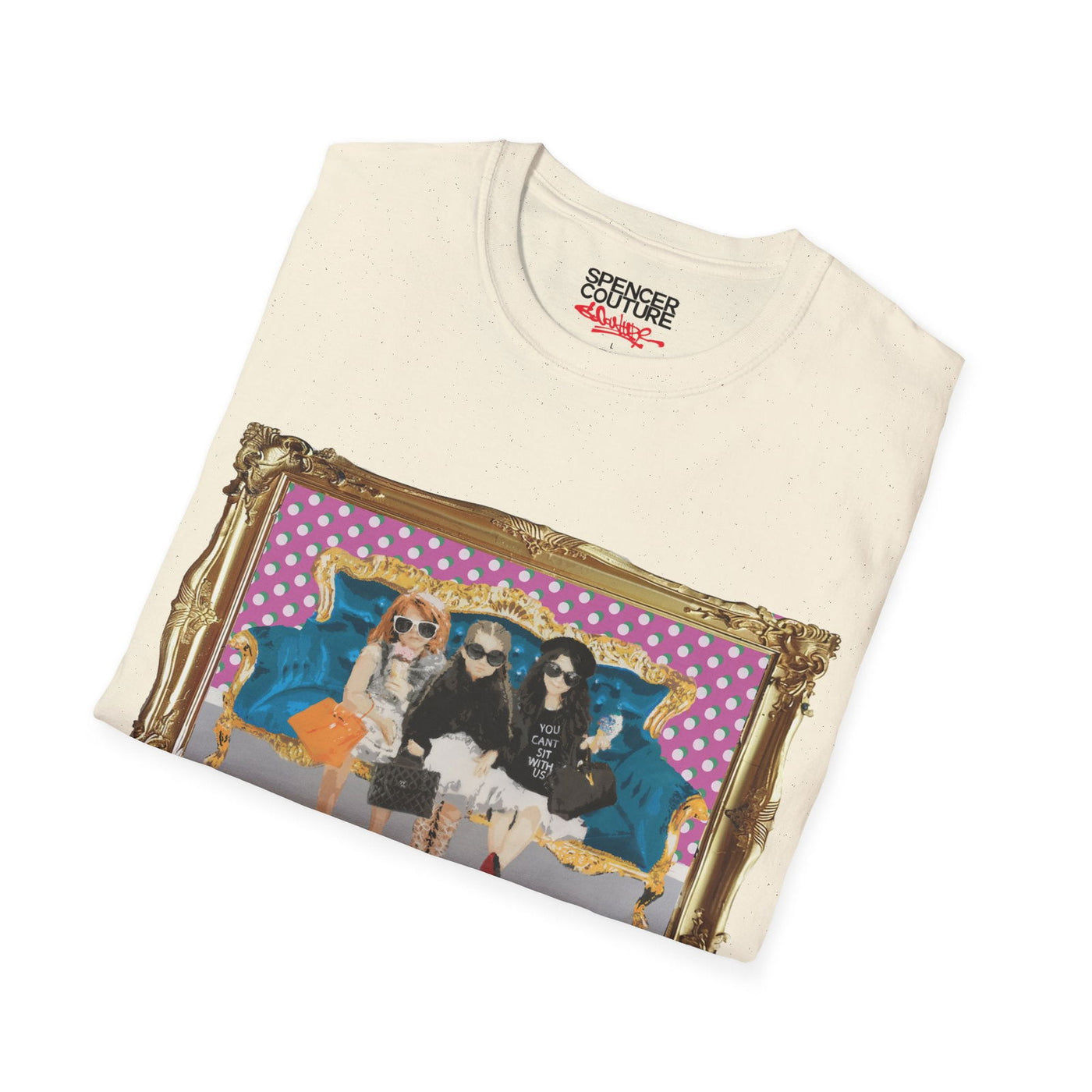 Expensive Taste Polka Dot Artist T-Shirt - Spencer Couture