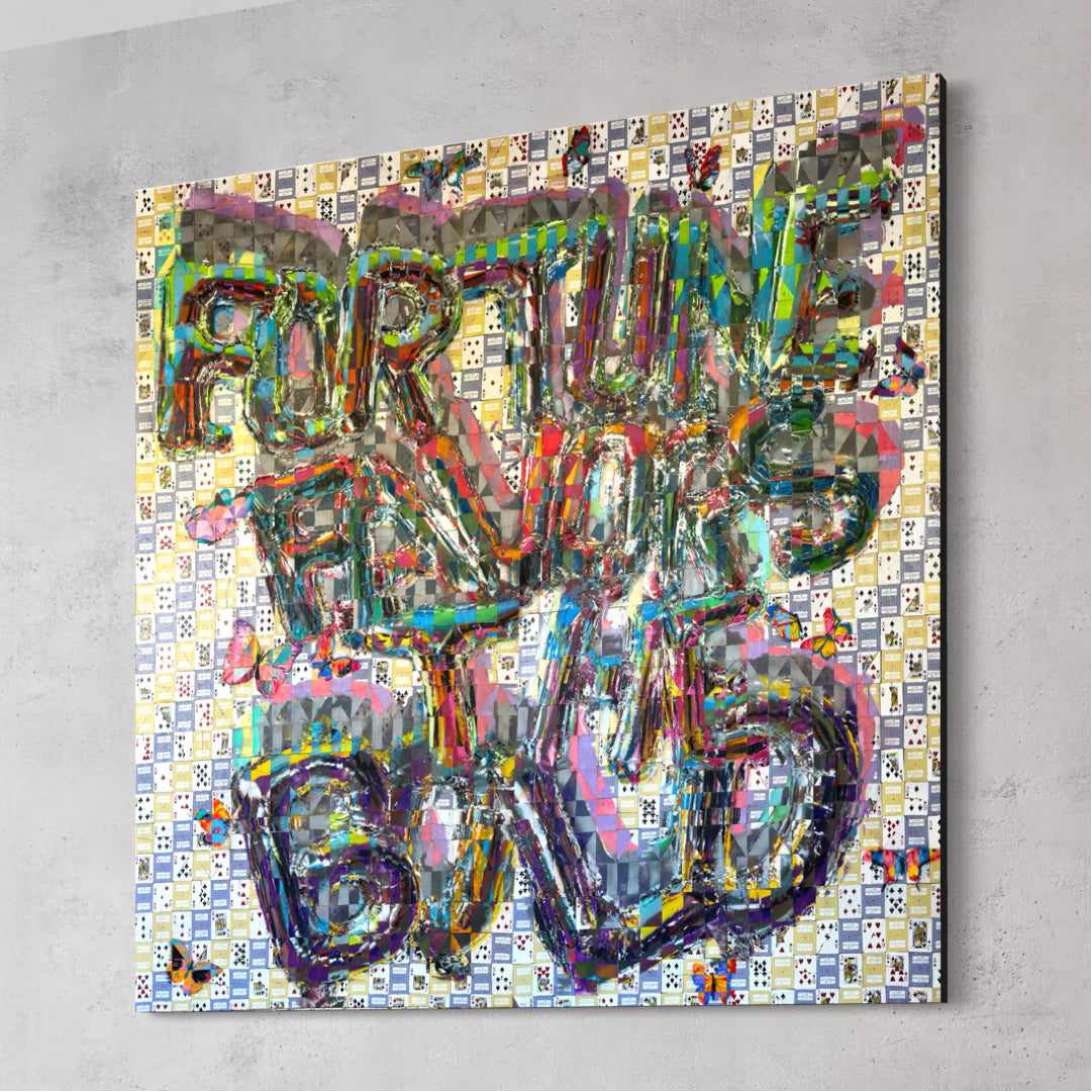 Fortune Favors the Bold - Limited Edition Street Art Print by Spencer Couture
