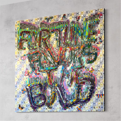 Fortune Favors the Bold - Limited Edition Street Art Print by Spencer Couture