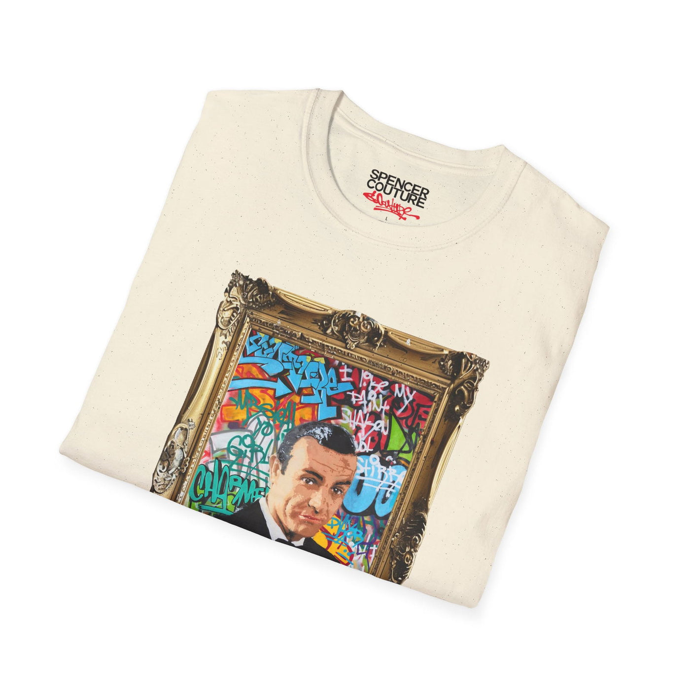 Graffiti Bond Artist T-Shirt - Spencer Couture