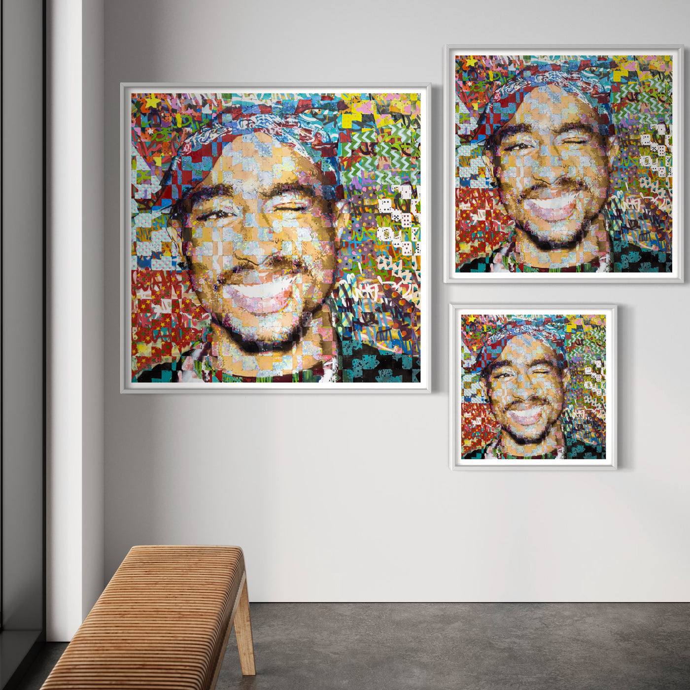 2 Pac's Smile Limited Edition-Giclée