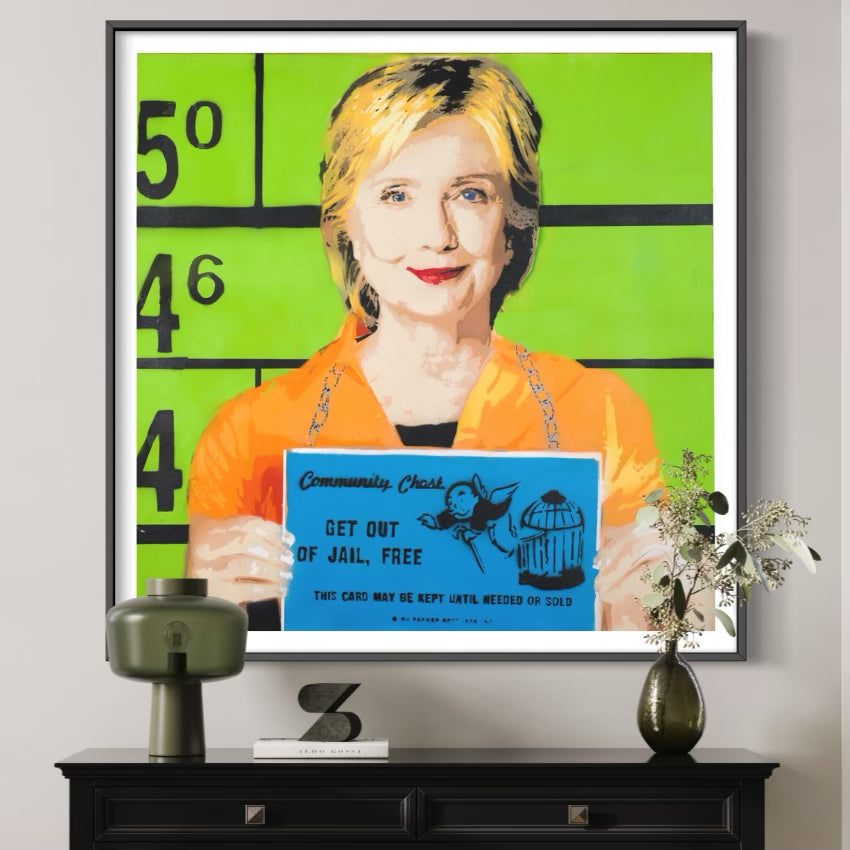 Hillary - Giclée Print