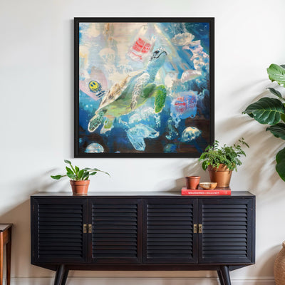 I Like Turtles – Limited Edition Street Art Print by Spencer Couture (Copy)