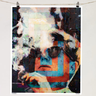 JFK Up In Smoke - Giclée Print - Spencer Couture