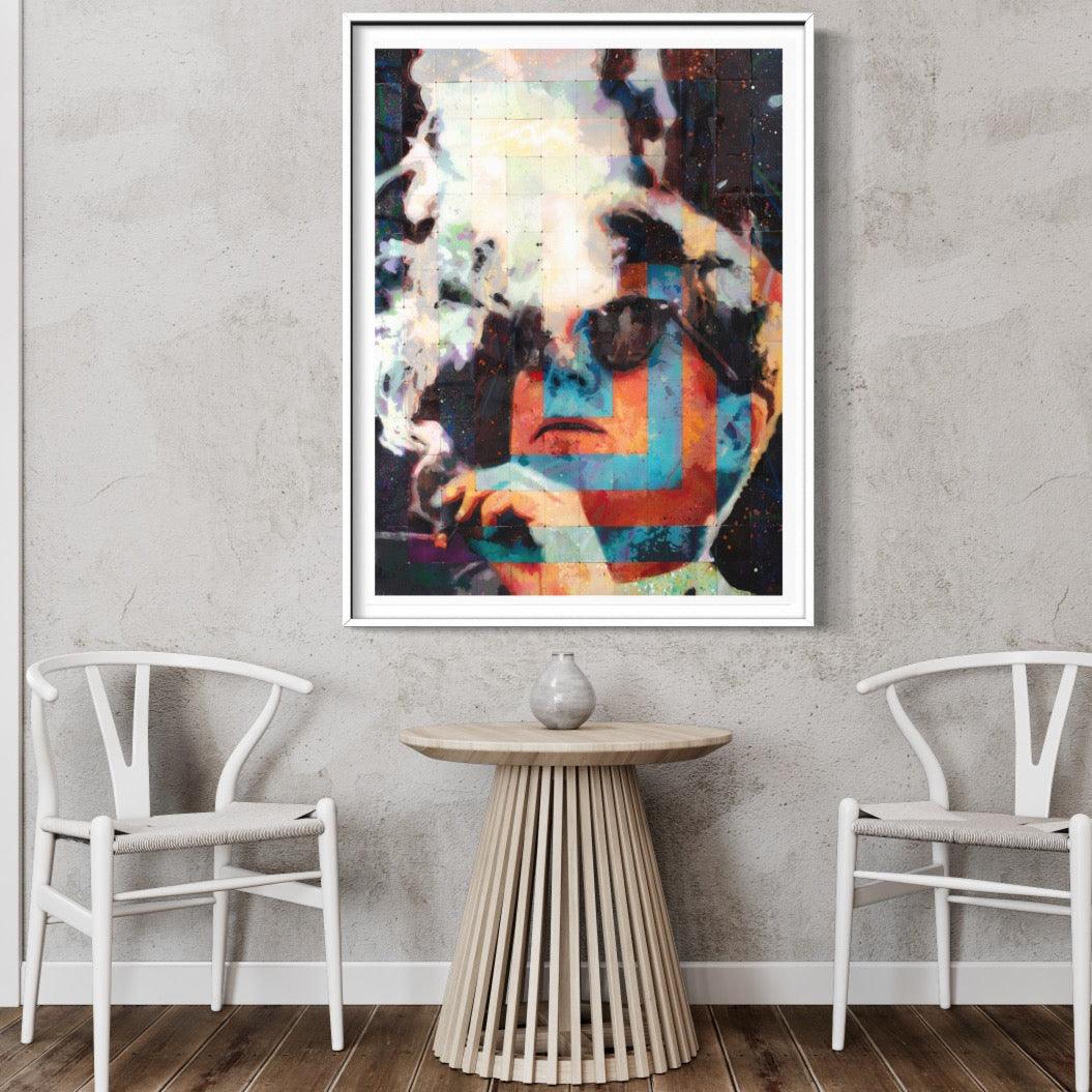 JFK Up In Smoke - Giclée Print - Spencer Couture