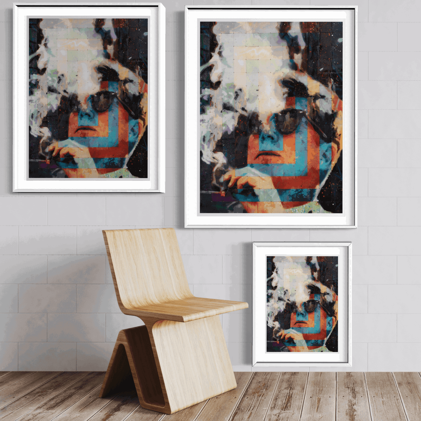 JFK Up In Smoke - Giclée Print - Spencer Couture