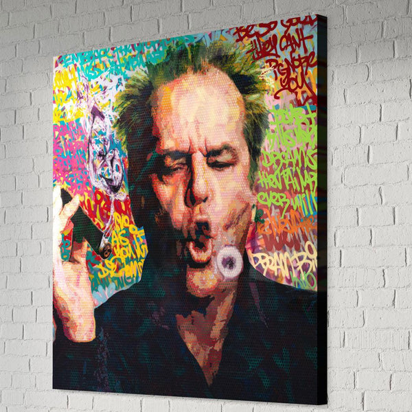 Jack Smoke - Limited Edition Street Art Print by Spencer Couture