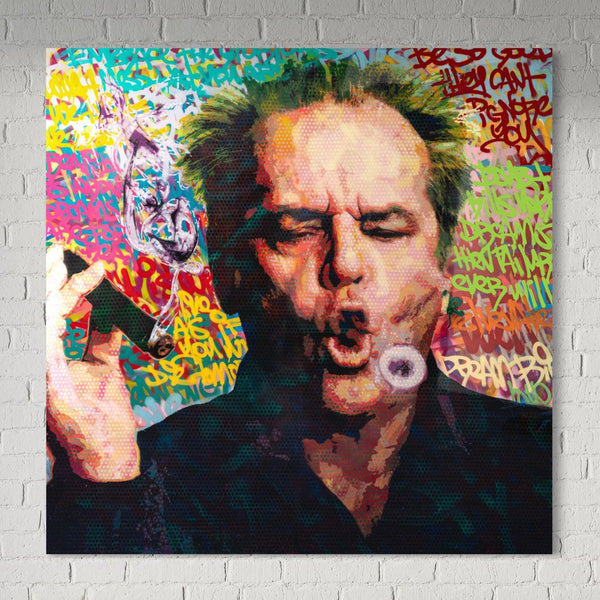 Jack Smoke - Limited Edition Street Art Print by Spencer Couture