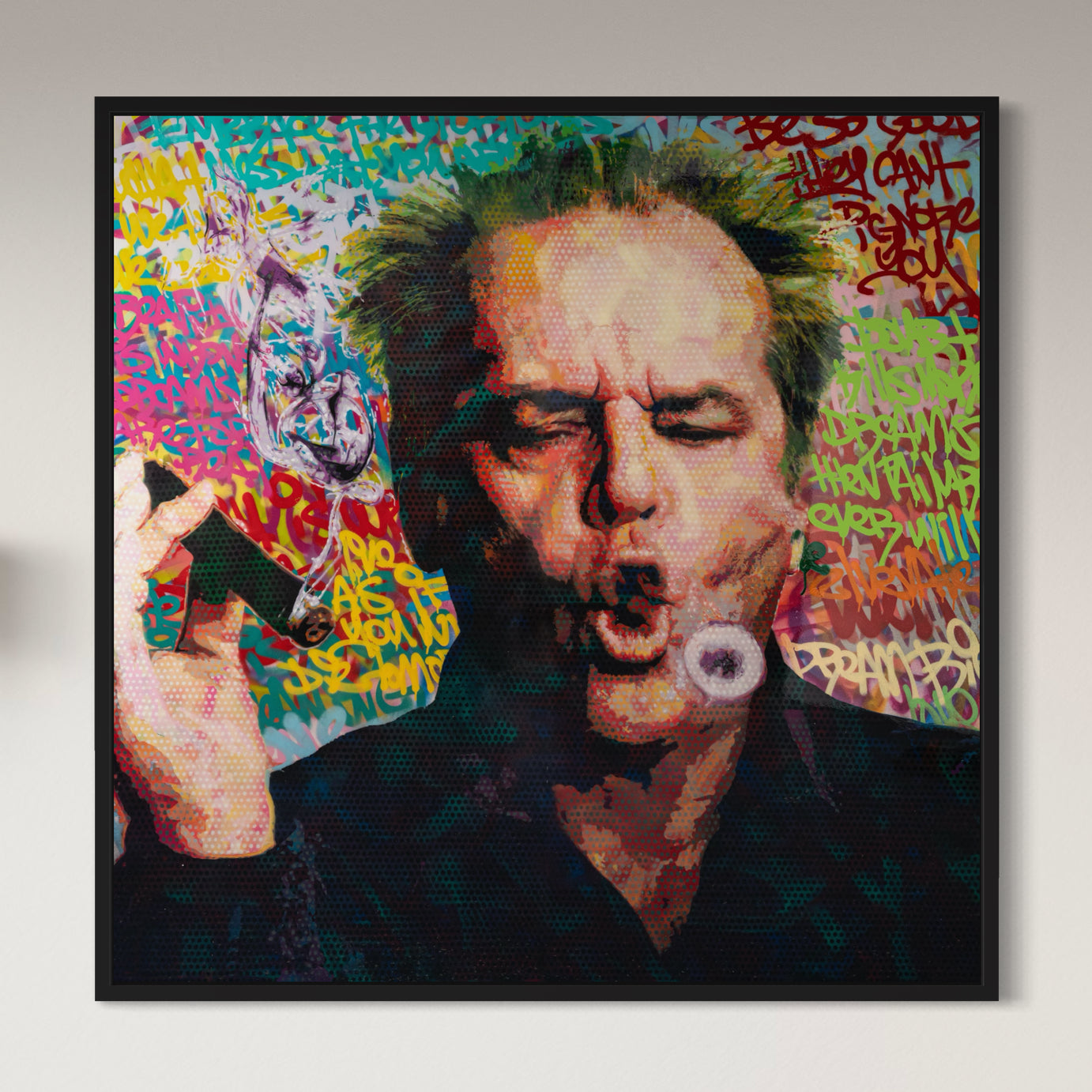 Jack Smoke - Limited Edition Street Art Print by Spencer Couture
