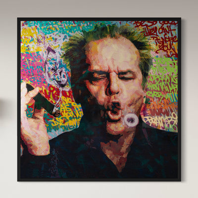 Jack Smoke - Limited Edition Street Art Print by Spencer Couture