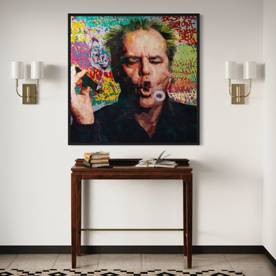 Jack Smoke - Limited Edition Street Art Print by Spencer Couture