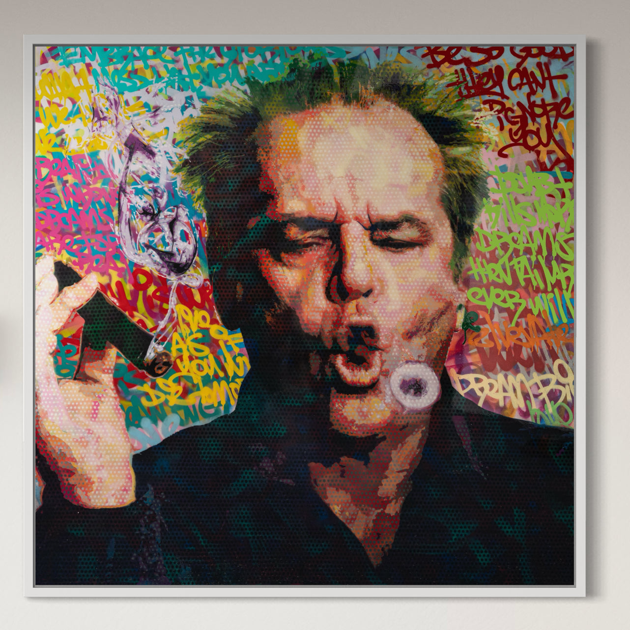 Jack Smoke - Limited Edition Street Art Print by Spencer Couture