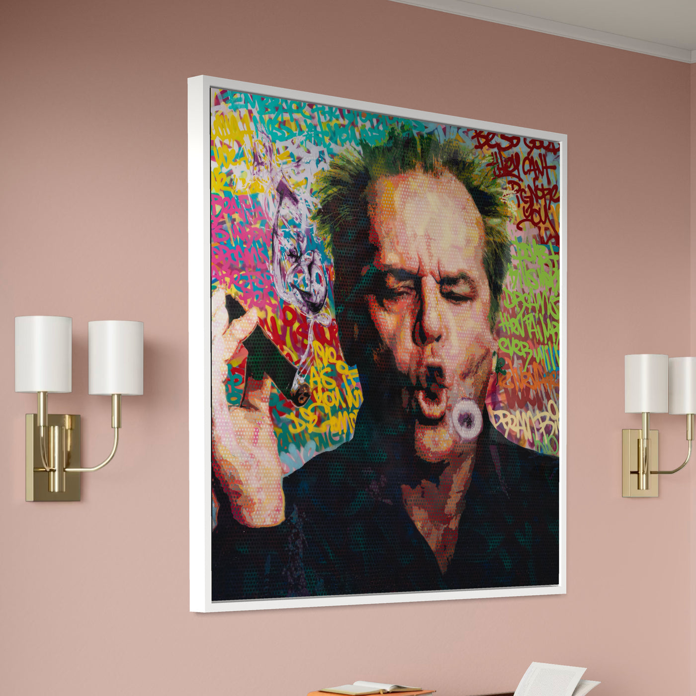 Jack Smoke - Limited Edition Street Art Print by Spencer Couture