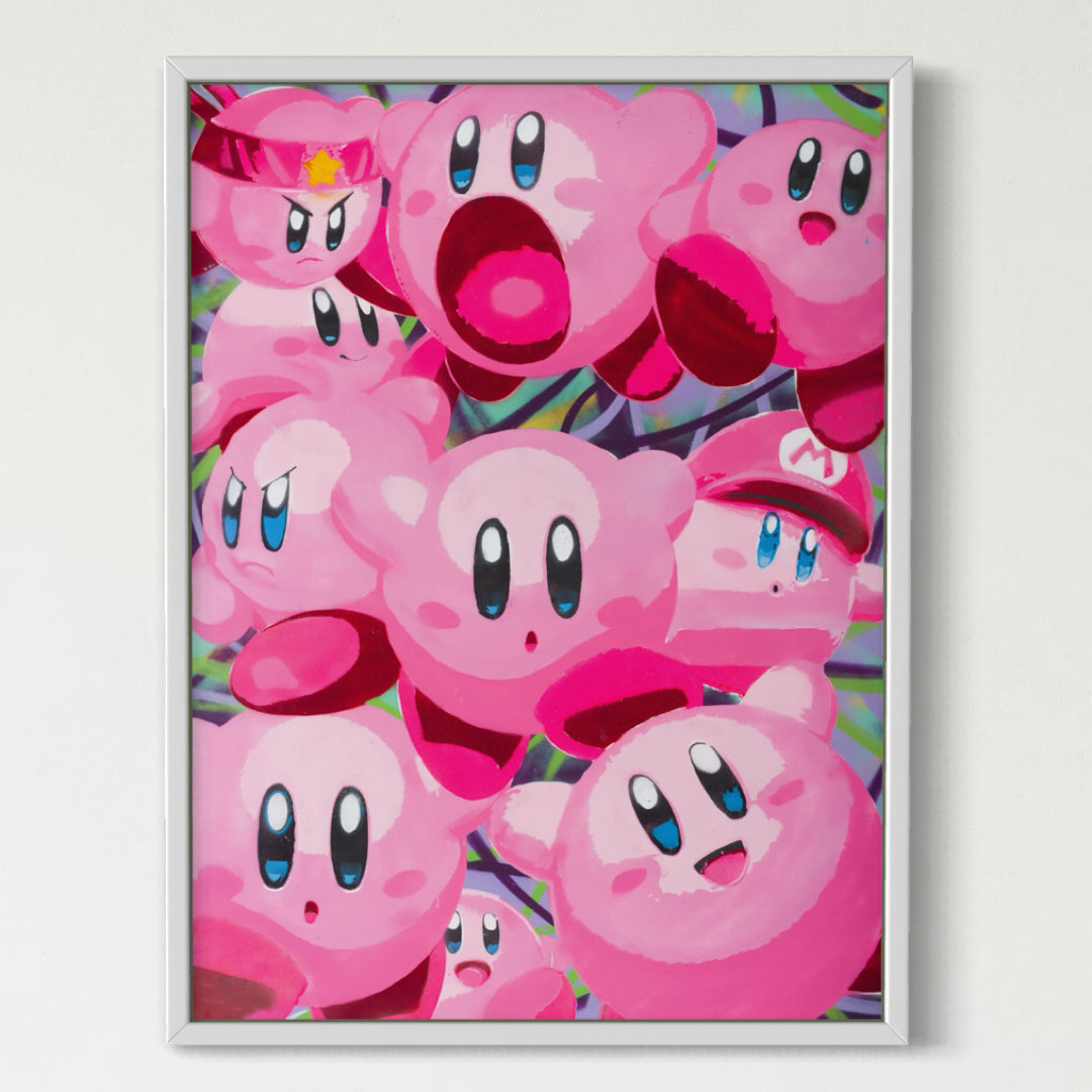 Kirby - Limited Edition Street Art Print by Spencer Couture