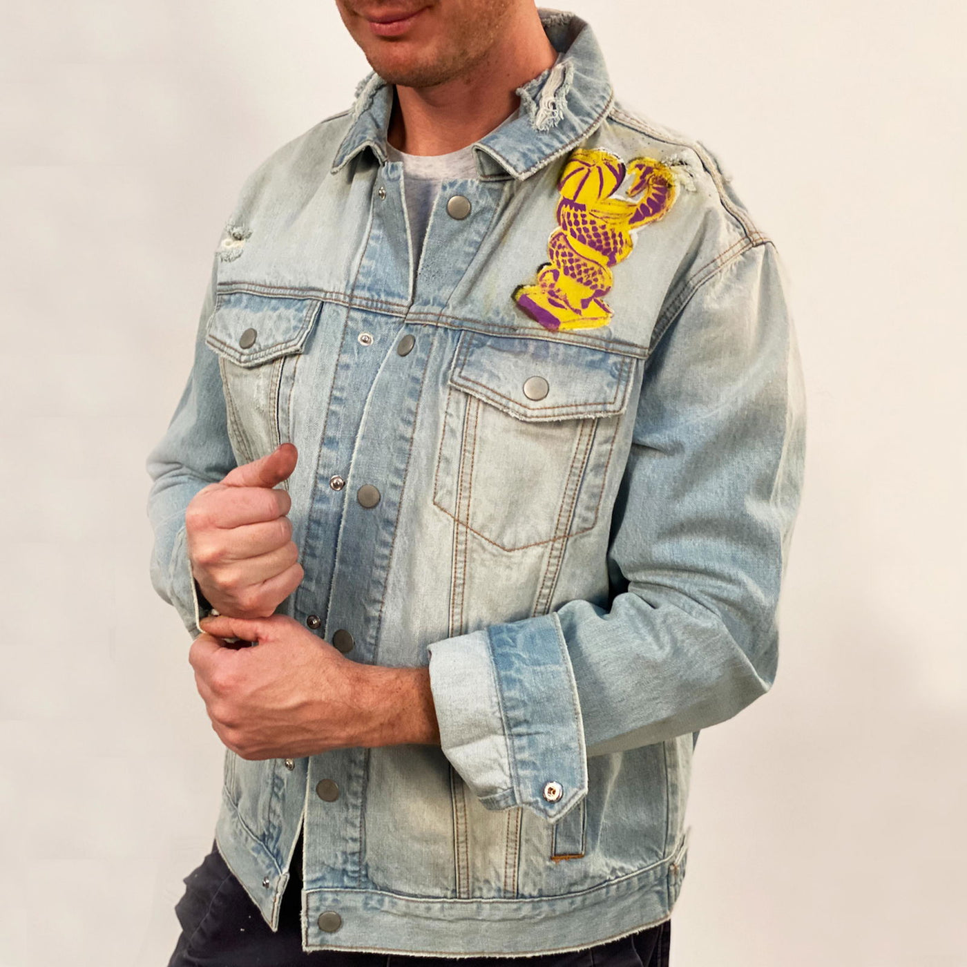 Kobe Denim Jacket - Spencer Couture